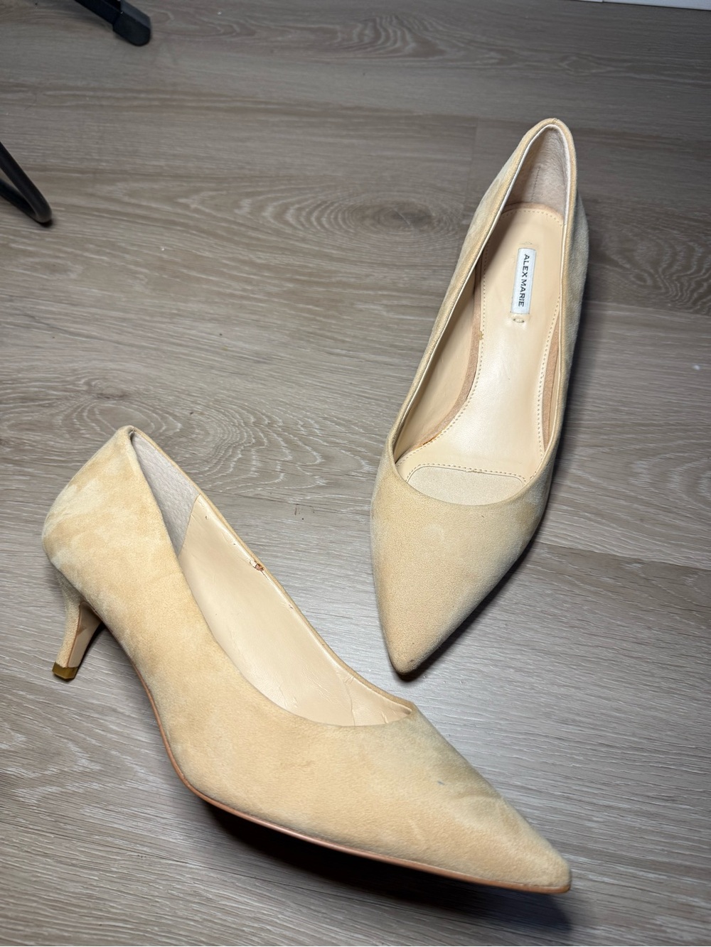 Alex Marie Suede Heels